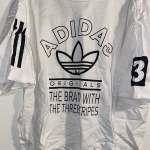 Adidas “Brand with 3 Stripes” Tee